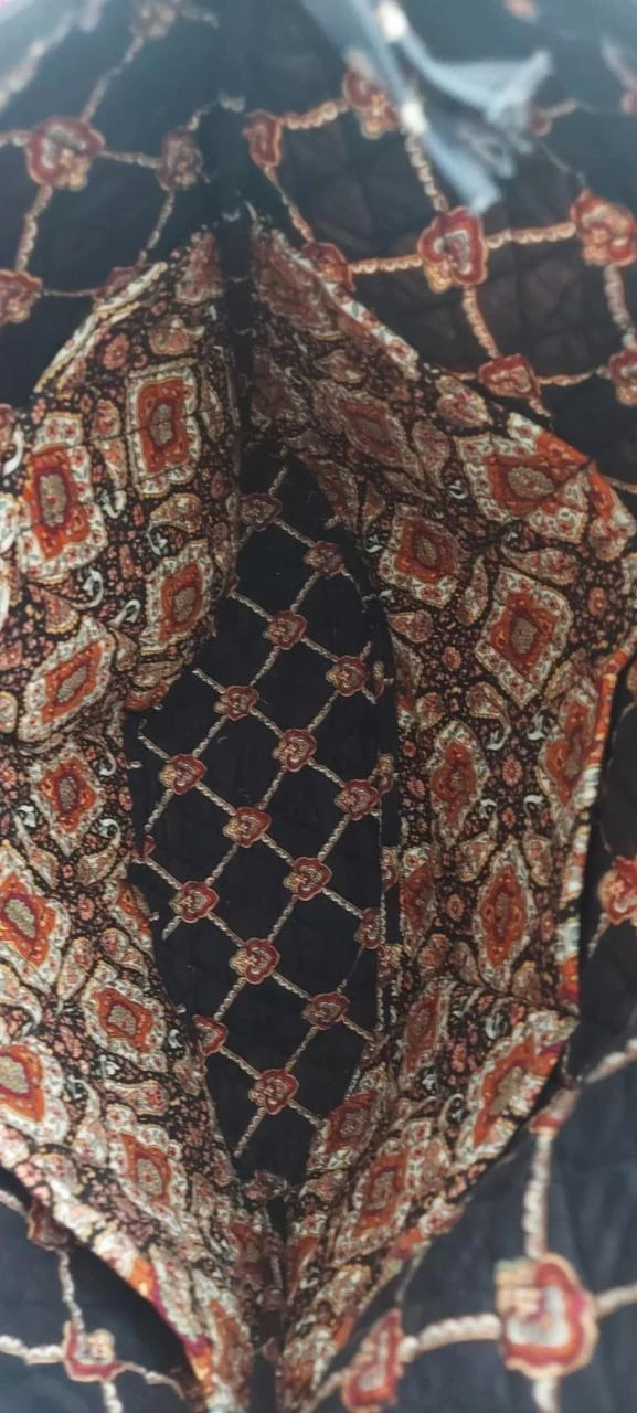Large tote bag with paisley pattern – photo 3